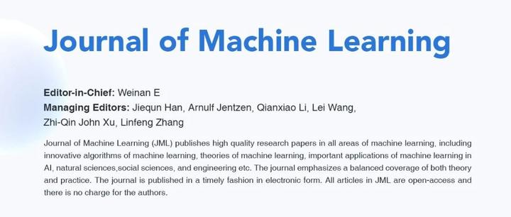 转载 | 《Journal of Machine Learning》第四期文章上线 - 知乎