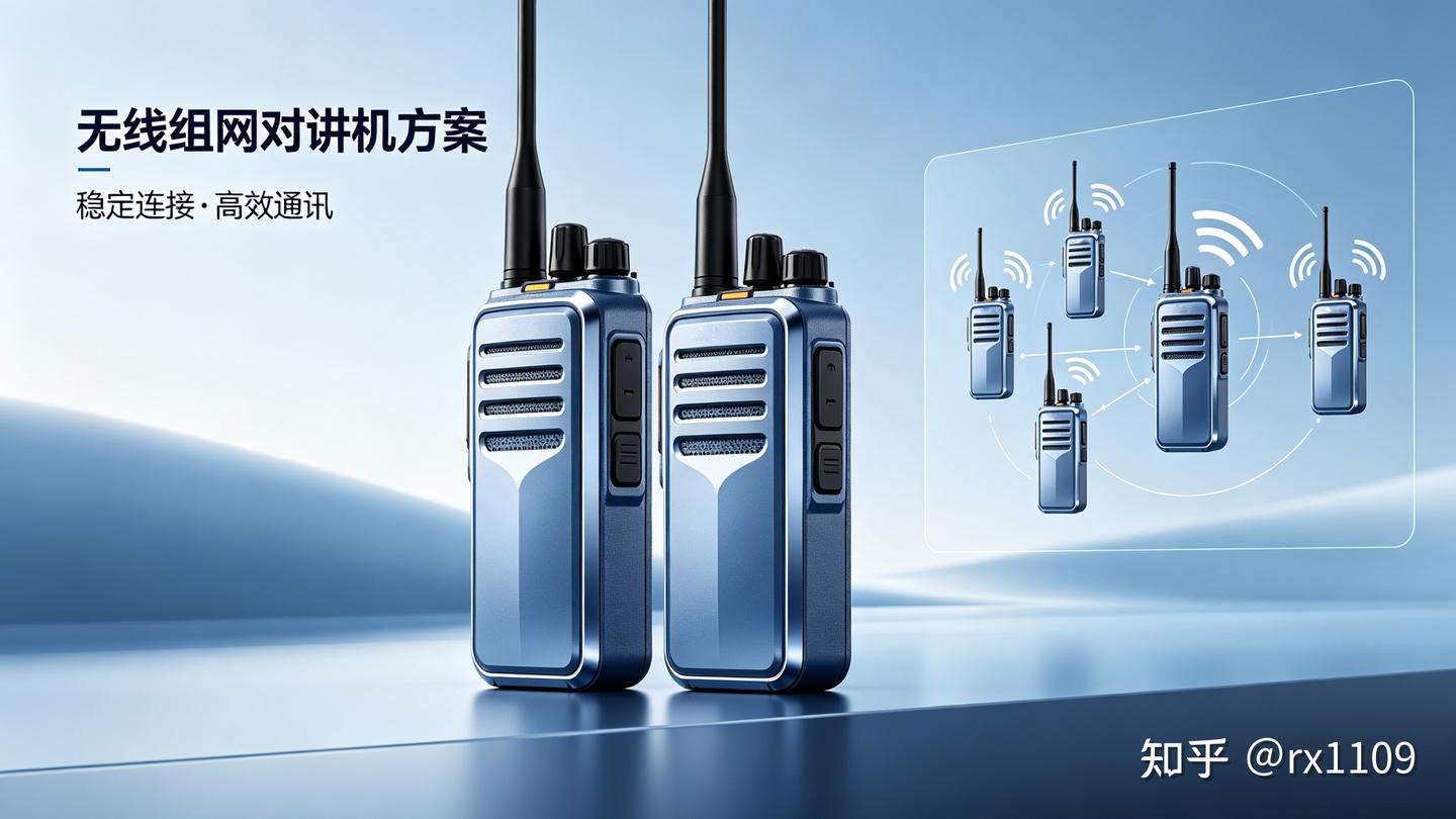 企业级无线全双工多方对讲通话方案,选择睿讯即可高效解决