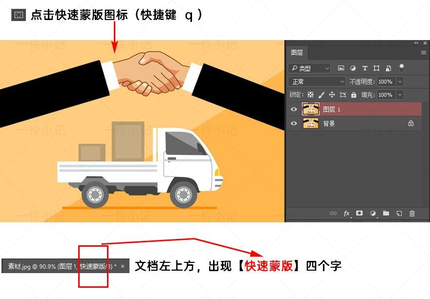 PS中快速蒙版是什么?快速蒙版的结果=选区 - 知乎