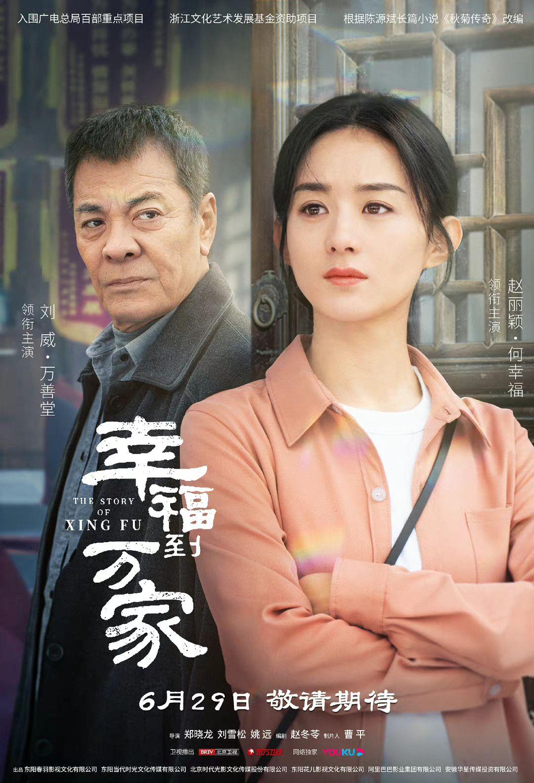 如何评价郑晓龙执导赵丽颖主演的电视剧幸福到万家