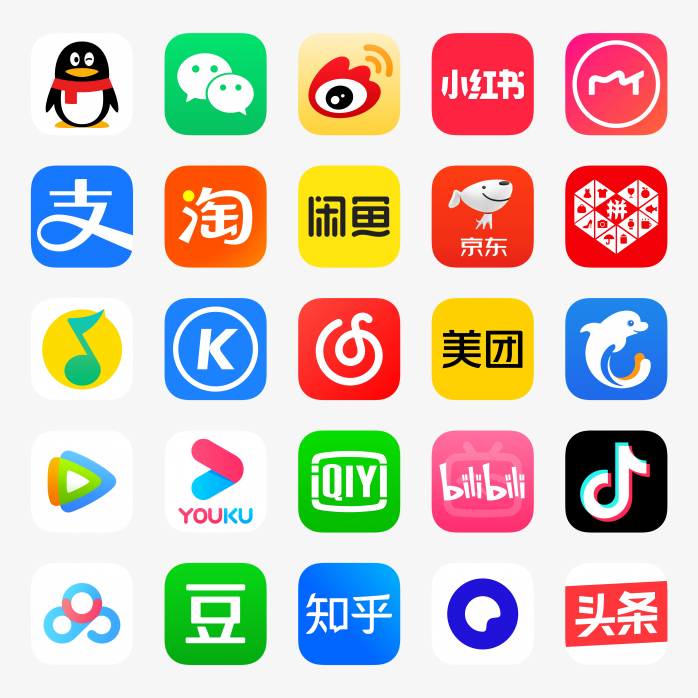 为什么国内的 app 的图标(icon)设计都偏臃肿?