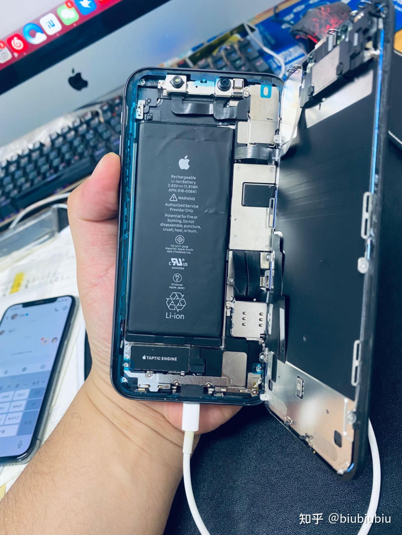 iphone换过非原装电池,去苹果售后维修,说换原装电池可能无限重启,这