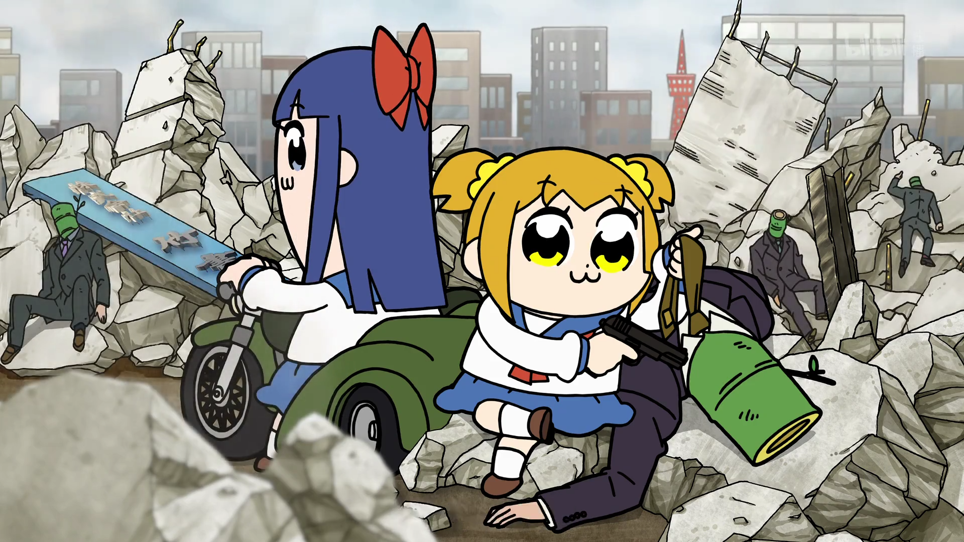 如何评价2018年一月新番pop子和pipi美的日常