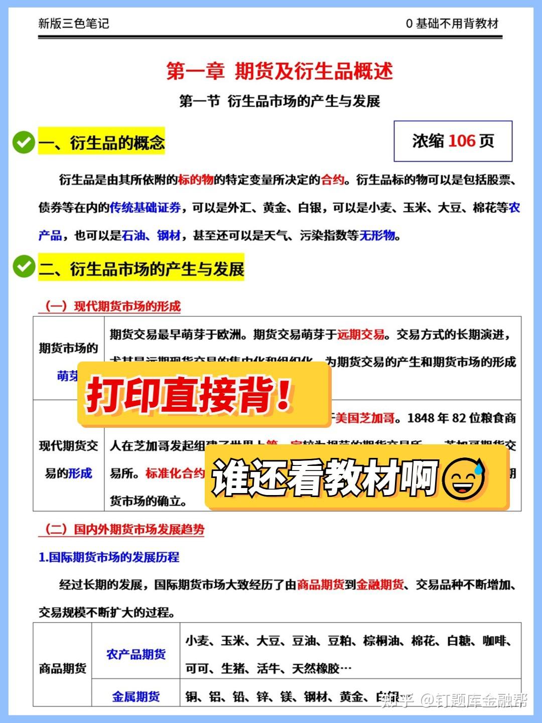 新手备考攻略| 2026年期货从业考试时间、报考条件、题型分值、新版考试大纲等，吐血总结- 知乎