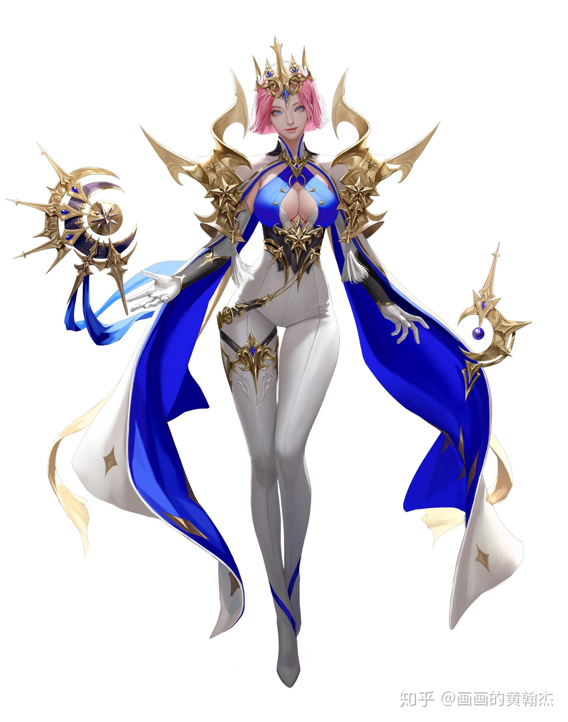 cg和游戏原画有什么区别?哪个更好学? - 知乎