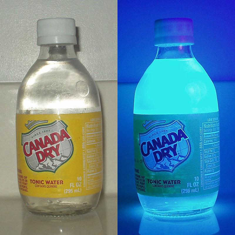 汤力水在紫外线照射下会会发光吗