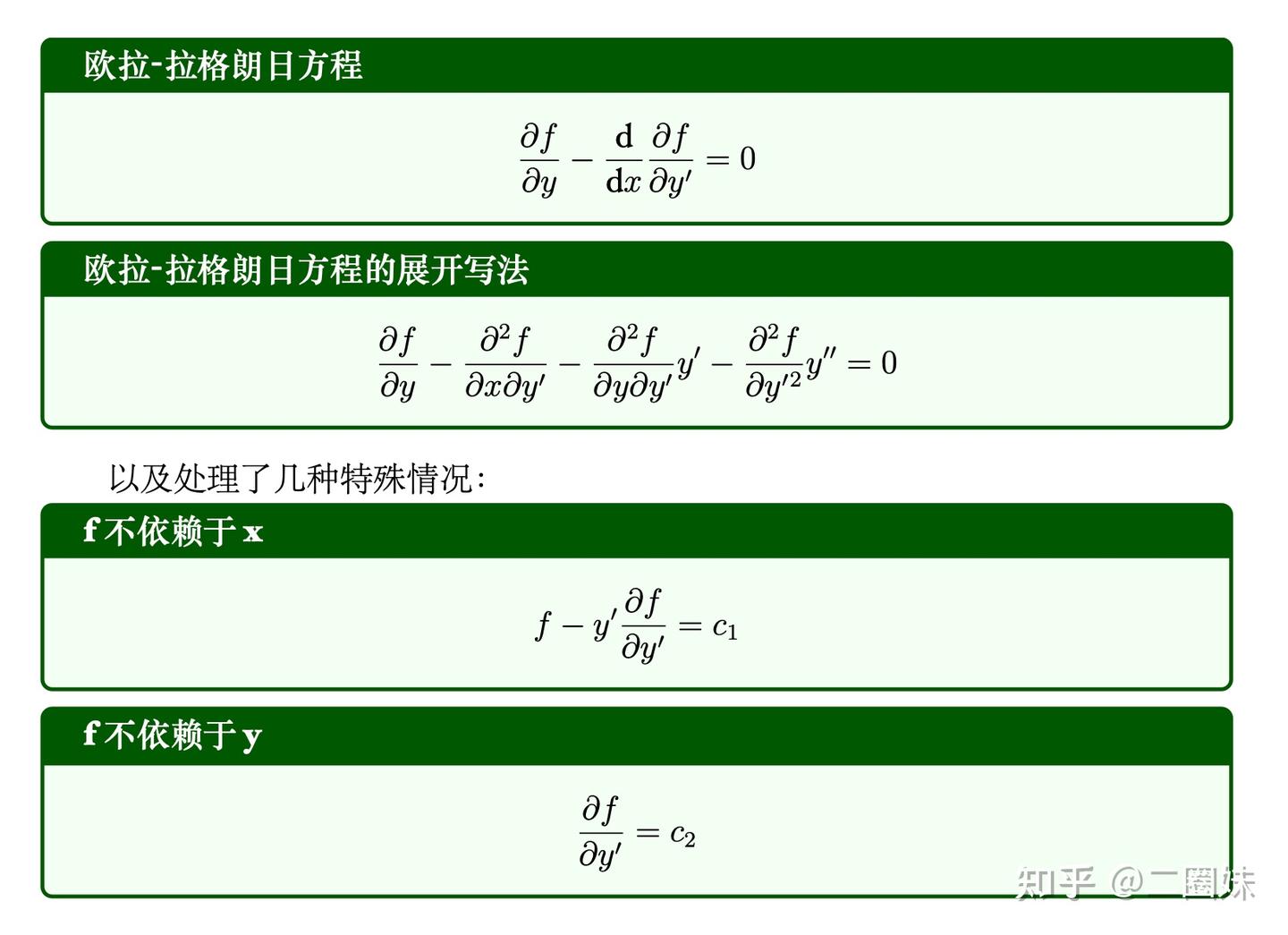 变分法（二）-最简单的变分 - 知乎