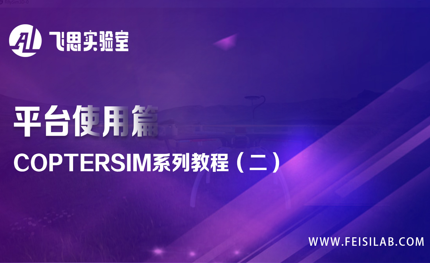 Rflysim coptersim 