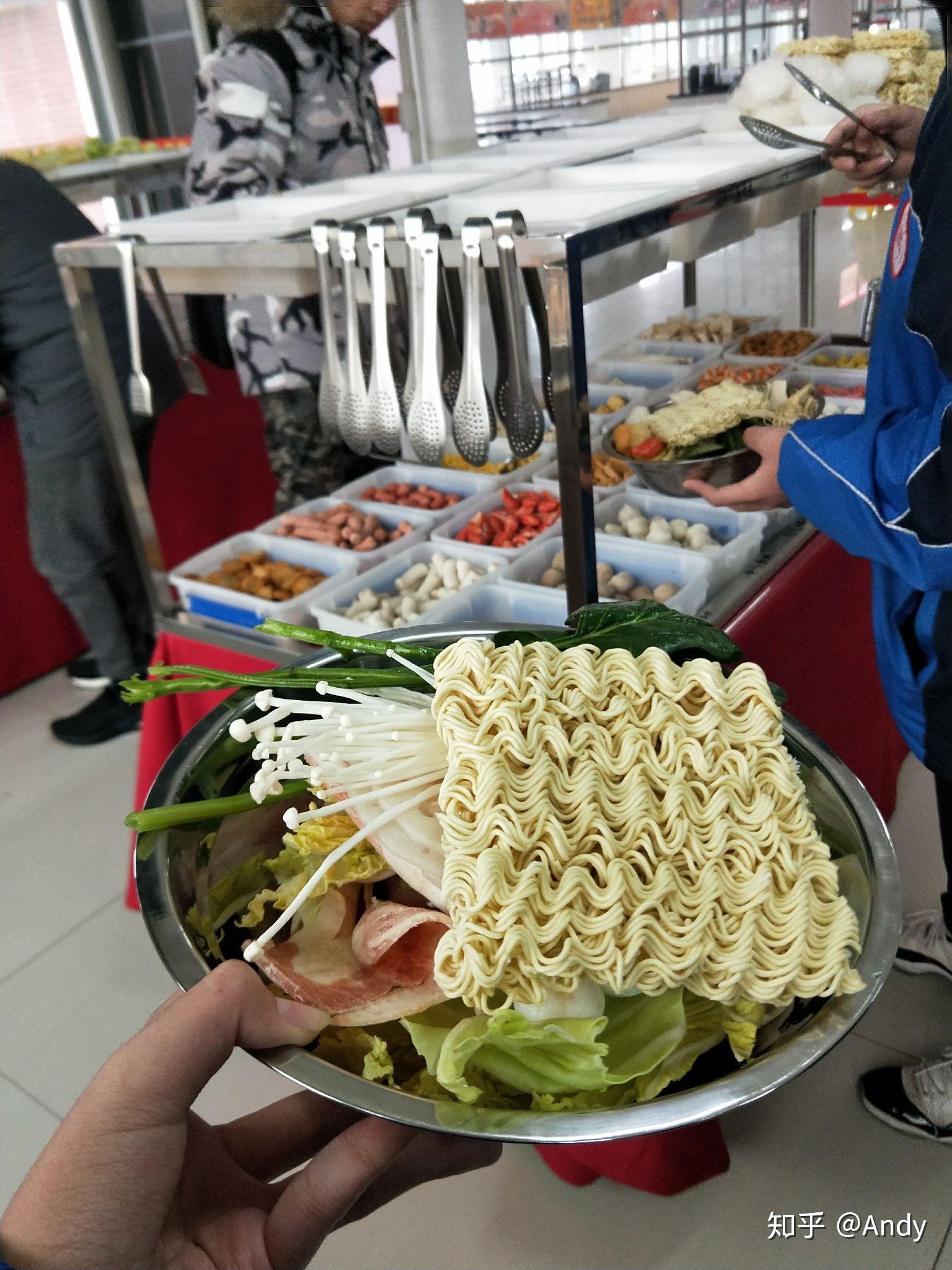 潍坊一中的食堂能有多好吃? - 知乎