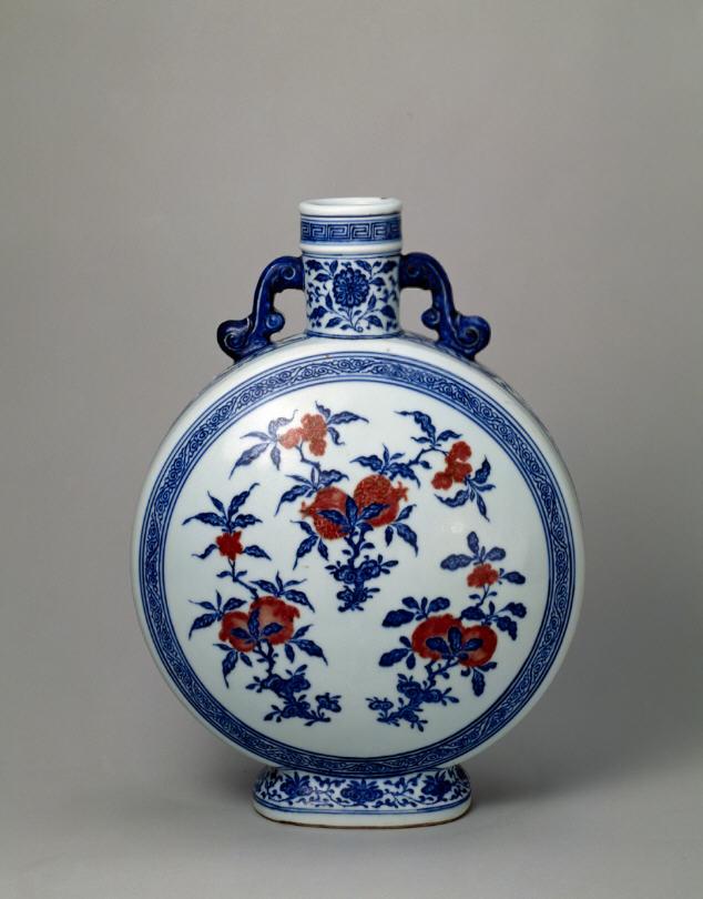 清雍正青花釉里红作品赏析- 知乎