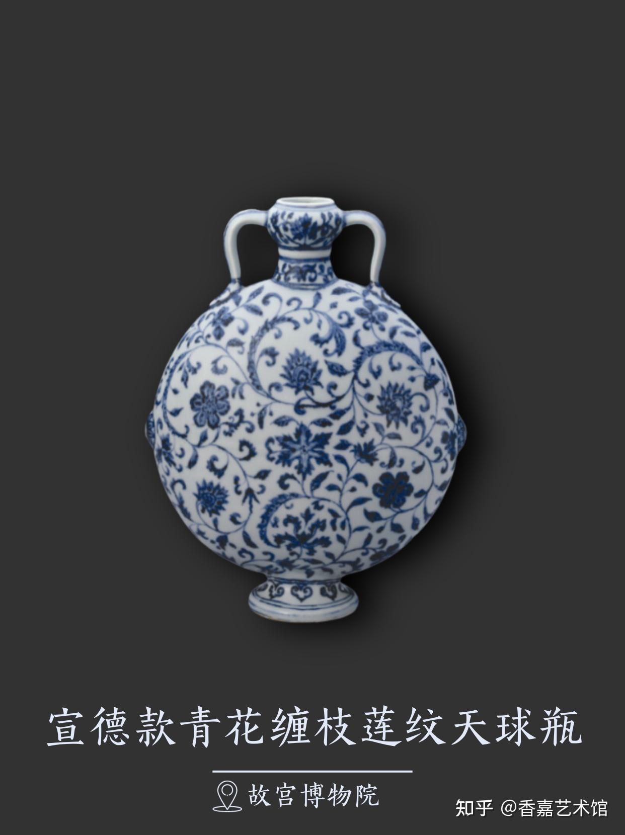 中国美術 青花 纏枝花紋 水注 瓶 中華民国(A884) 青花缠枝花卉纹罐| 中国国家博物馆