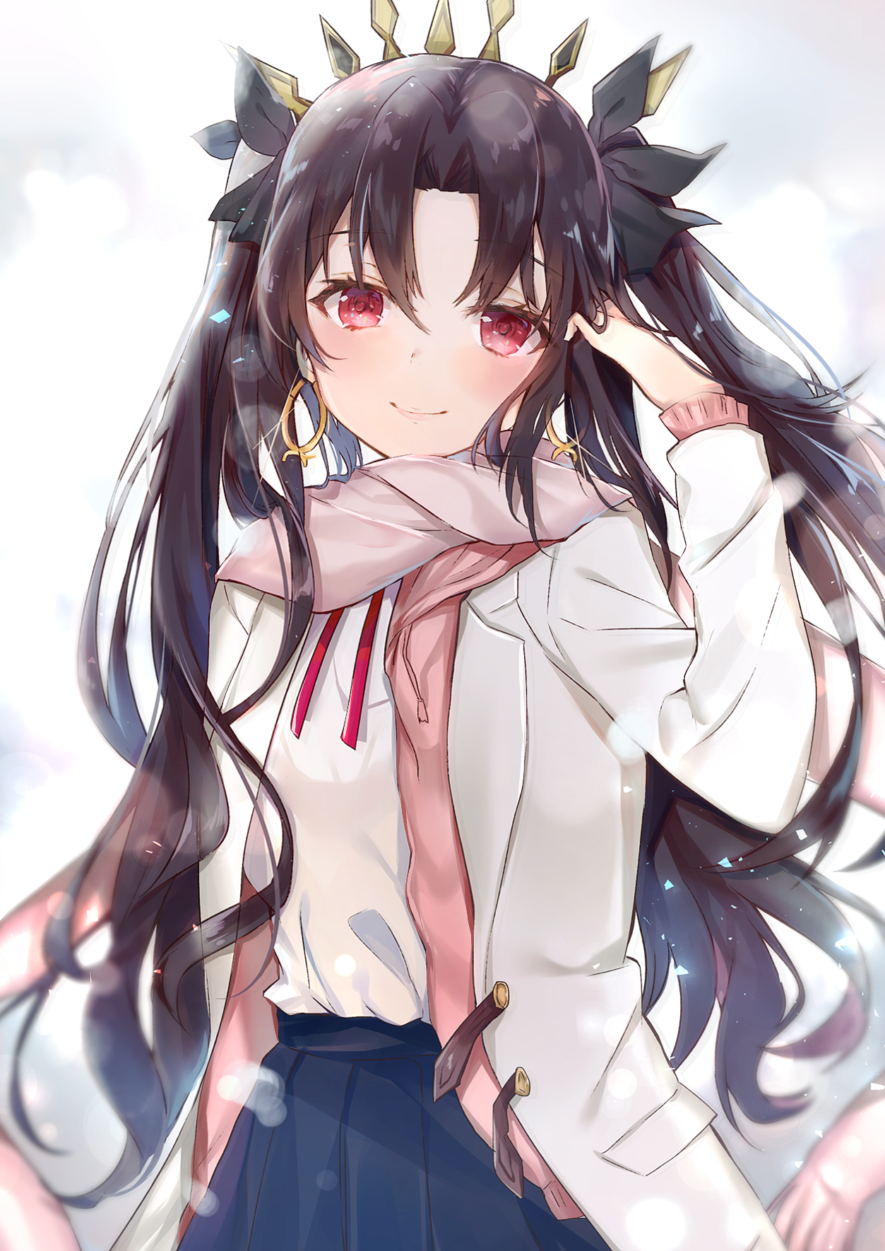 有什么高质量的远坂凛同人作品适合做壁纸? - 知乎