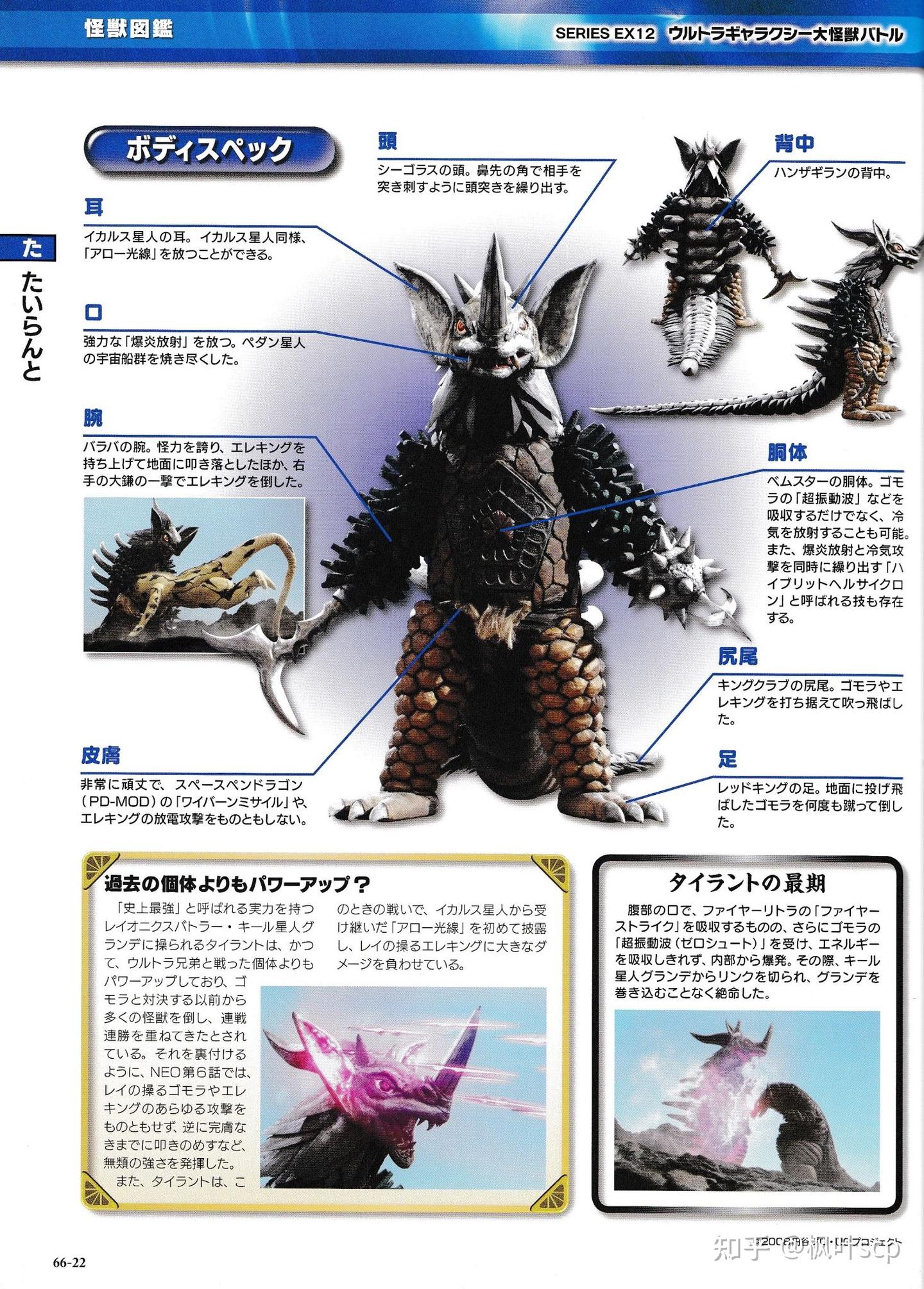 暴君怪兽泰兰特设定 - 知乎