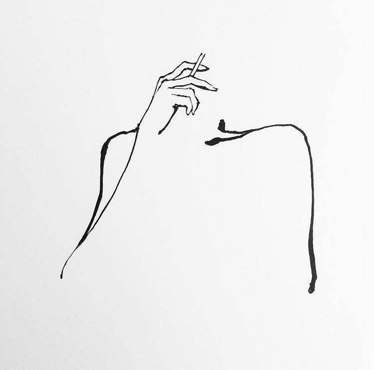 有没有白底一条黑线的简笔头像? - 知乎