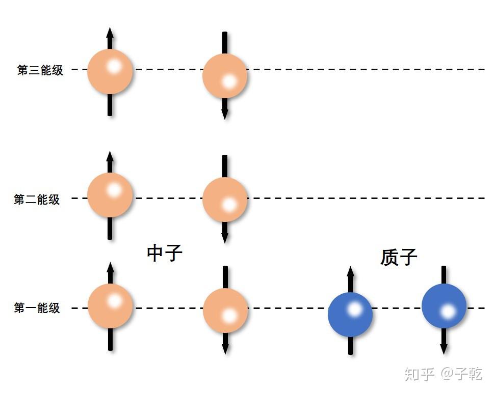 原子核内为什么基本都是一个质子一个中子的的比例? - 知乎