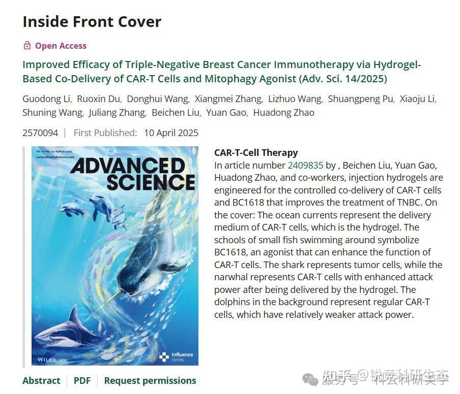 《Advanced Science》封面设计全过程分享 | Vol.12 No.14 - 知乎