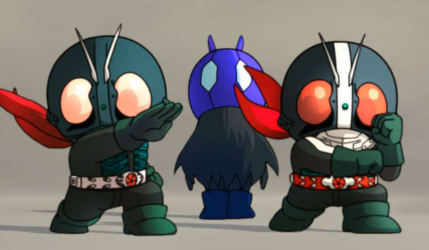 【SD新假面骑士：乱舞】电脑+手机版，在手机上免费玩横向卷轴的过关动作游戏，豪华单机解锁版，支持手柄玩