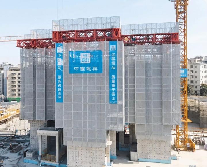 中建三局“住宅造楼机”在装配式建筑成功应用! - 知乎