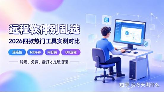 2026四款热门远程软件深度横评对比，谁才是打工人刚需？