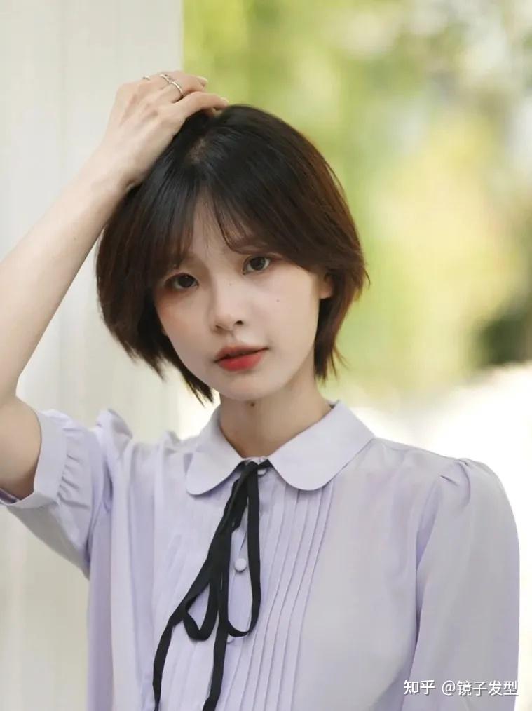 女士短碎发,剪完大不一样,很美很显小 - 知乎