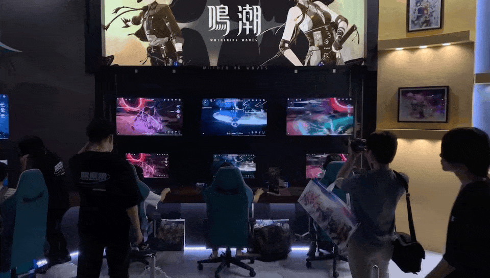 在东京千叶幕张展览馆,中国游戏人潮汹涌 - 知乎
