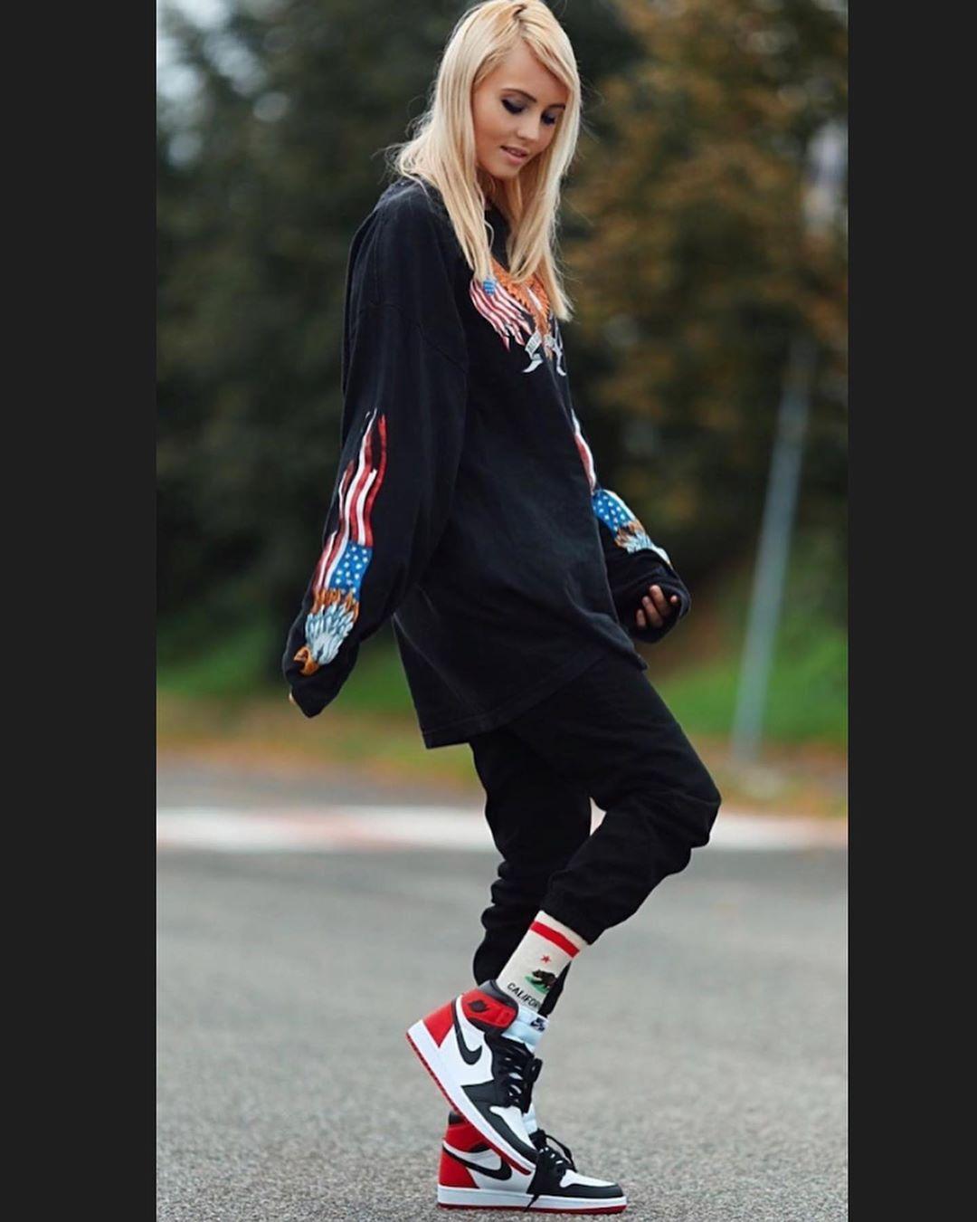 女生如何搭配aj? - 知乎