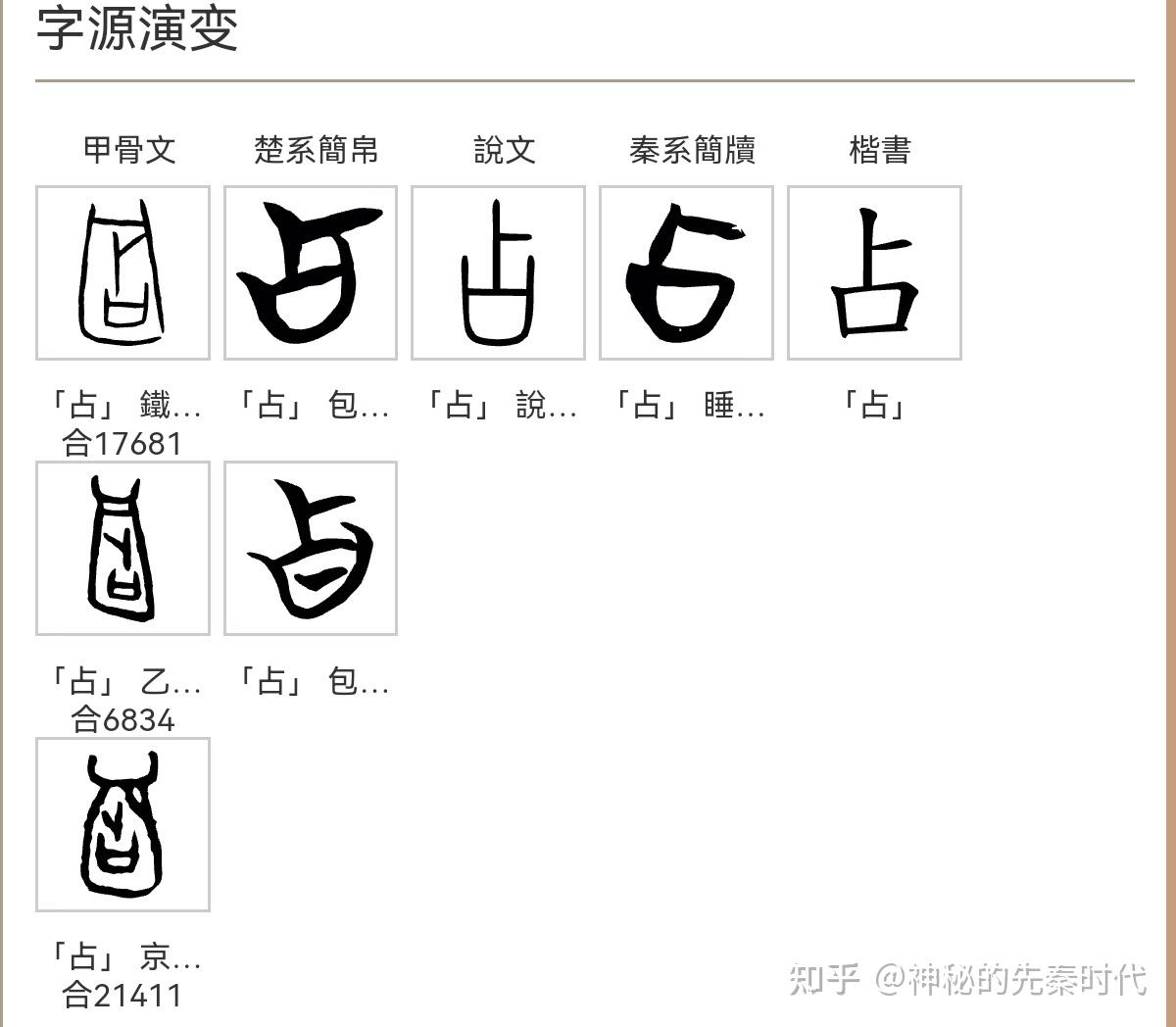 『占』和『佔』有什麼區別? - 知乎