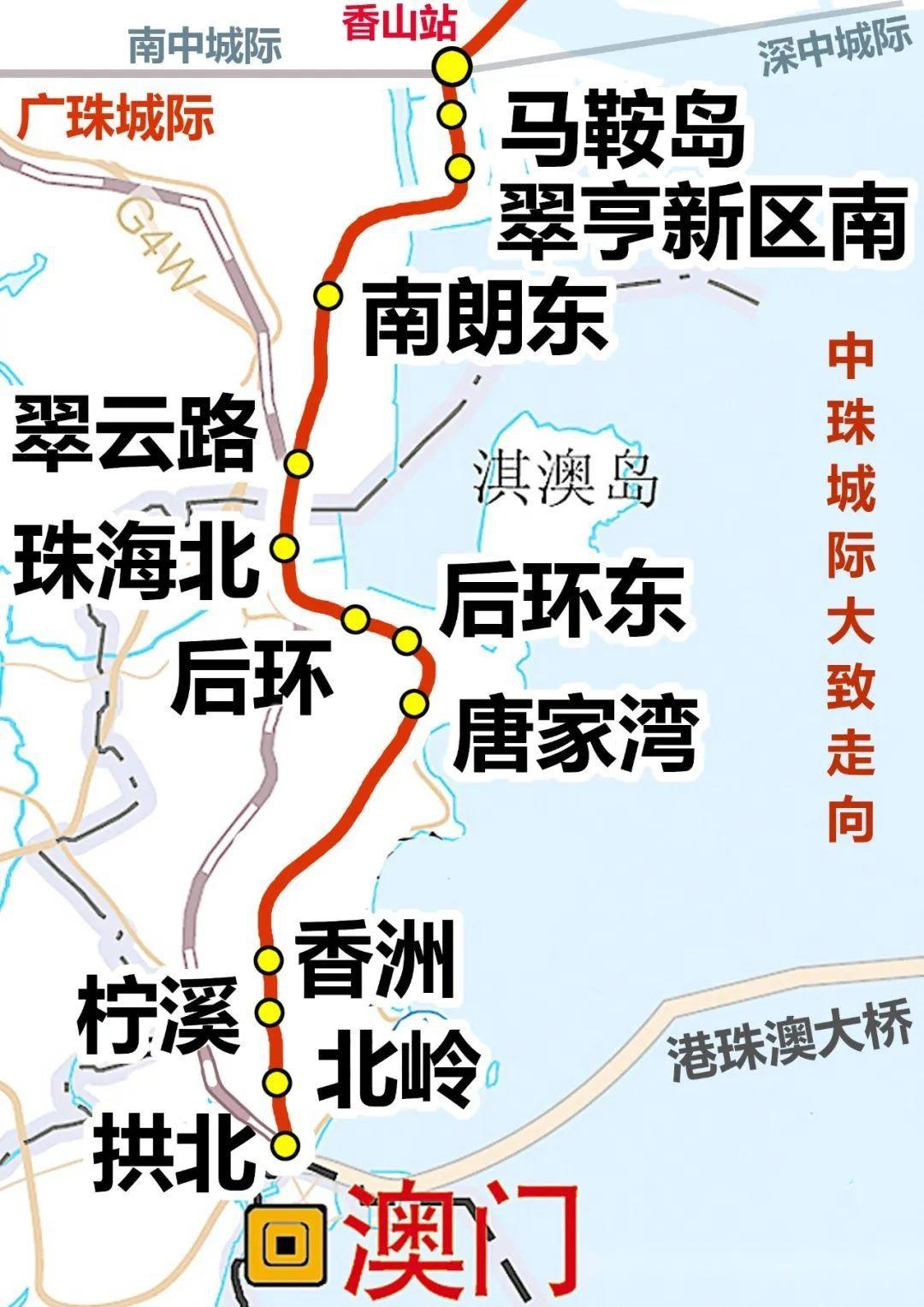 珠海到横琴轻轨路线图图片