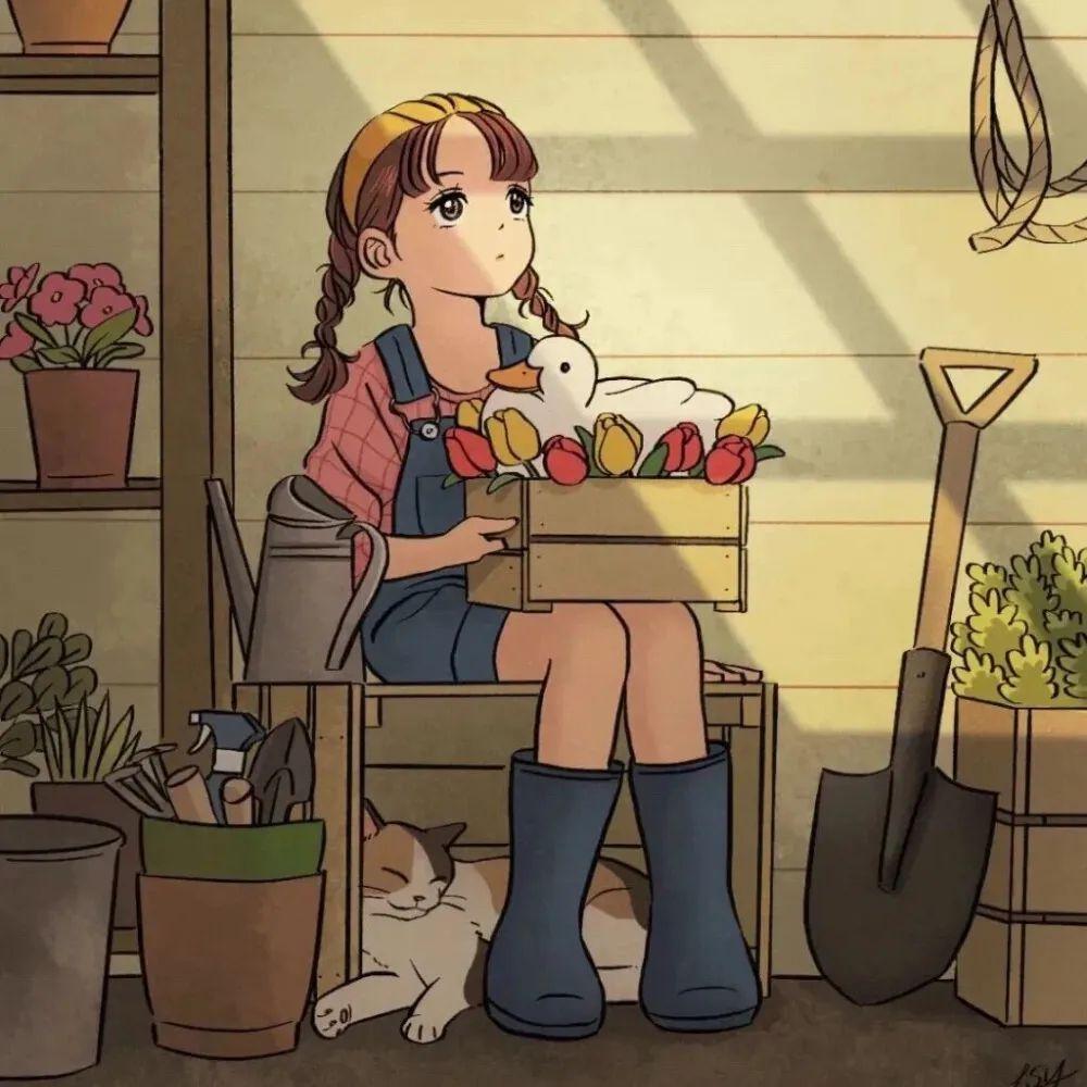 有没有很温柔治愈的头像? - 知乎