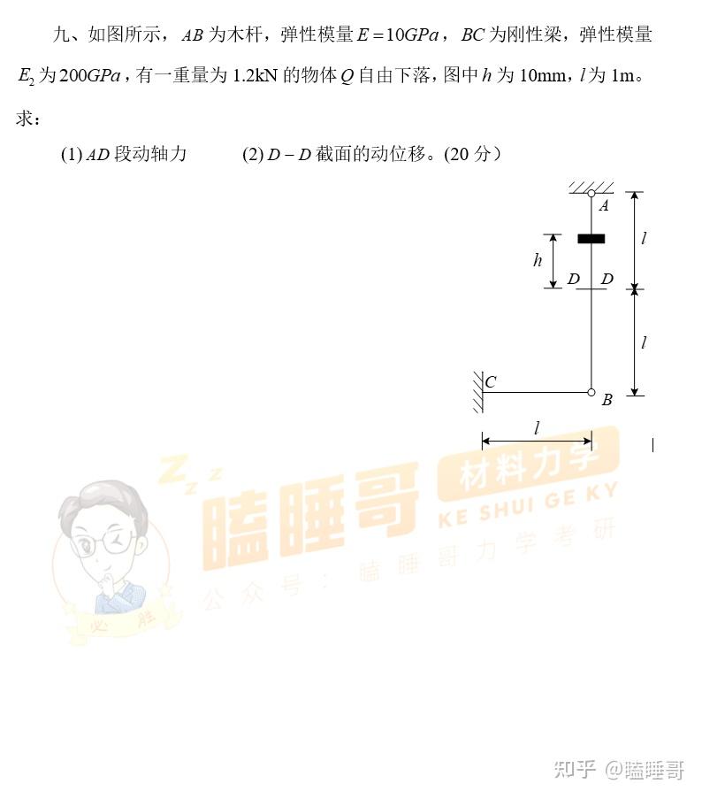 真题分享—中南大学948材料力学 - 知乎