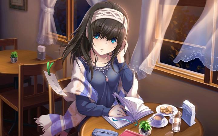 今天的风儿好喧嚣啊动漫作品中喜欢读书的文学少年少女们都有谁呢