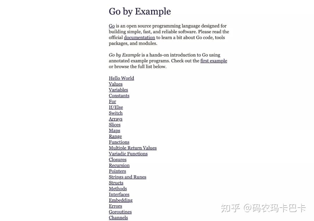 Go 学习路线（2022） - 知乎