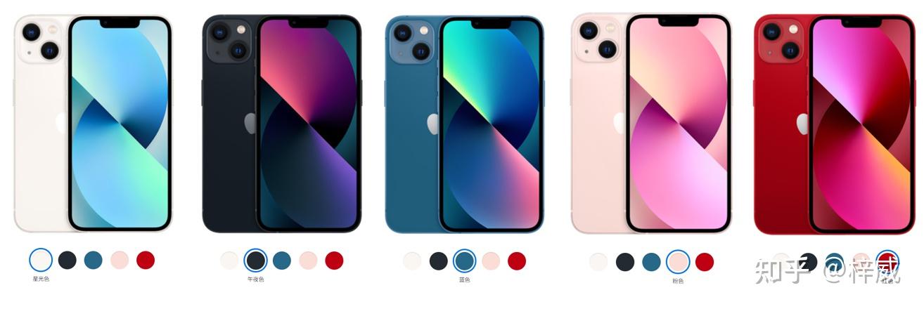 iphone 13 pro有以下几种颜色:iphone 13有以下几种颜色:目前很多人更