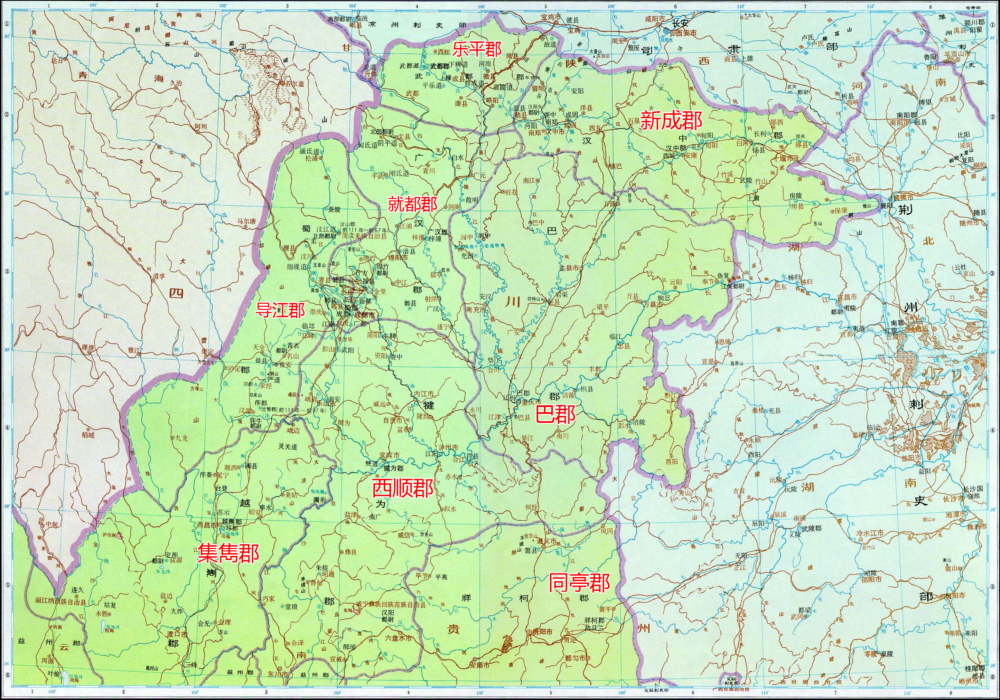 汉武帝设立的益州郡和三国时期蜀汉的根据地益州是一个地方吗