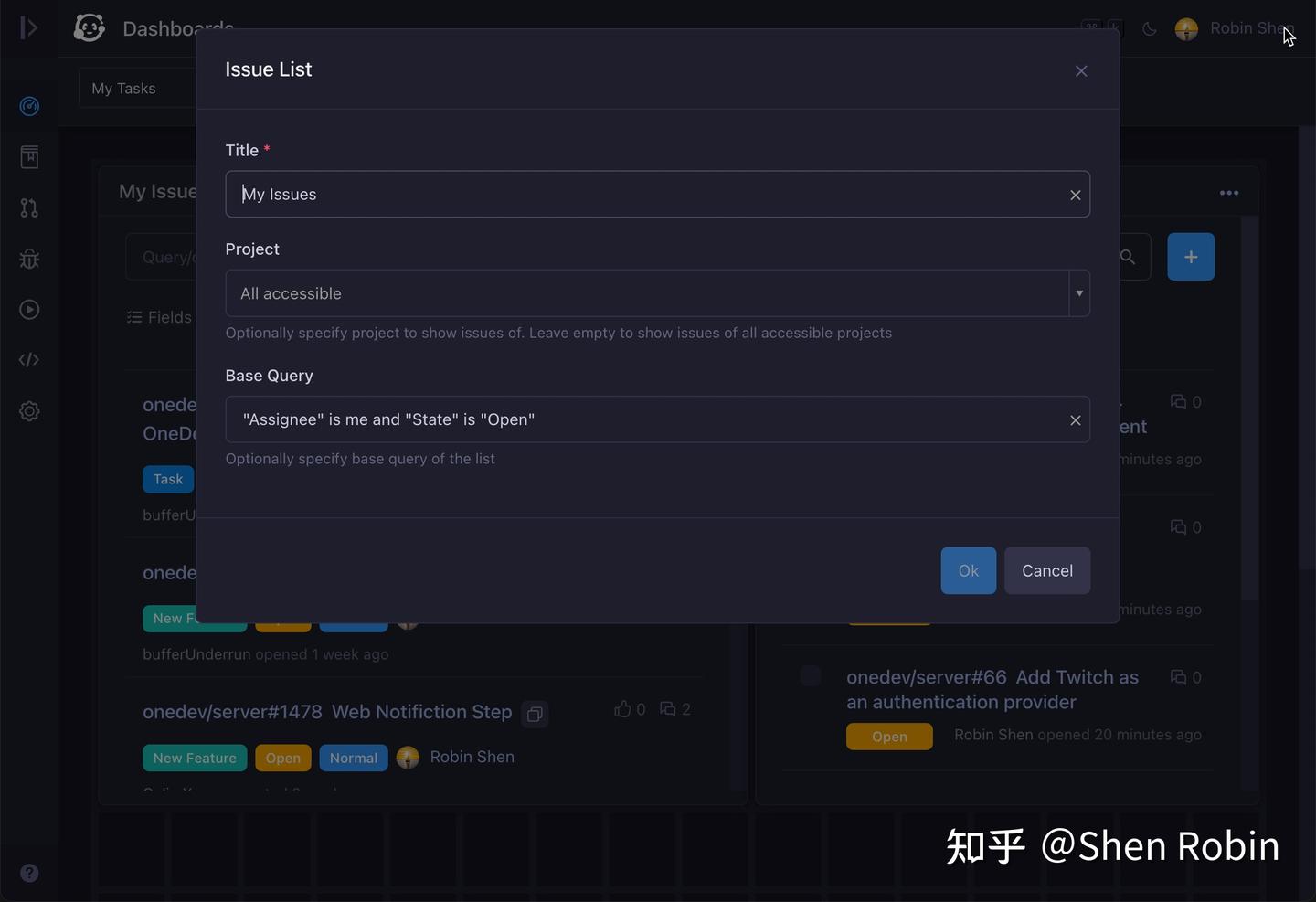 自定义 OneDev Dashboard - 知乎