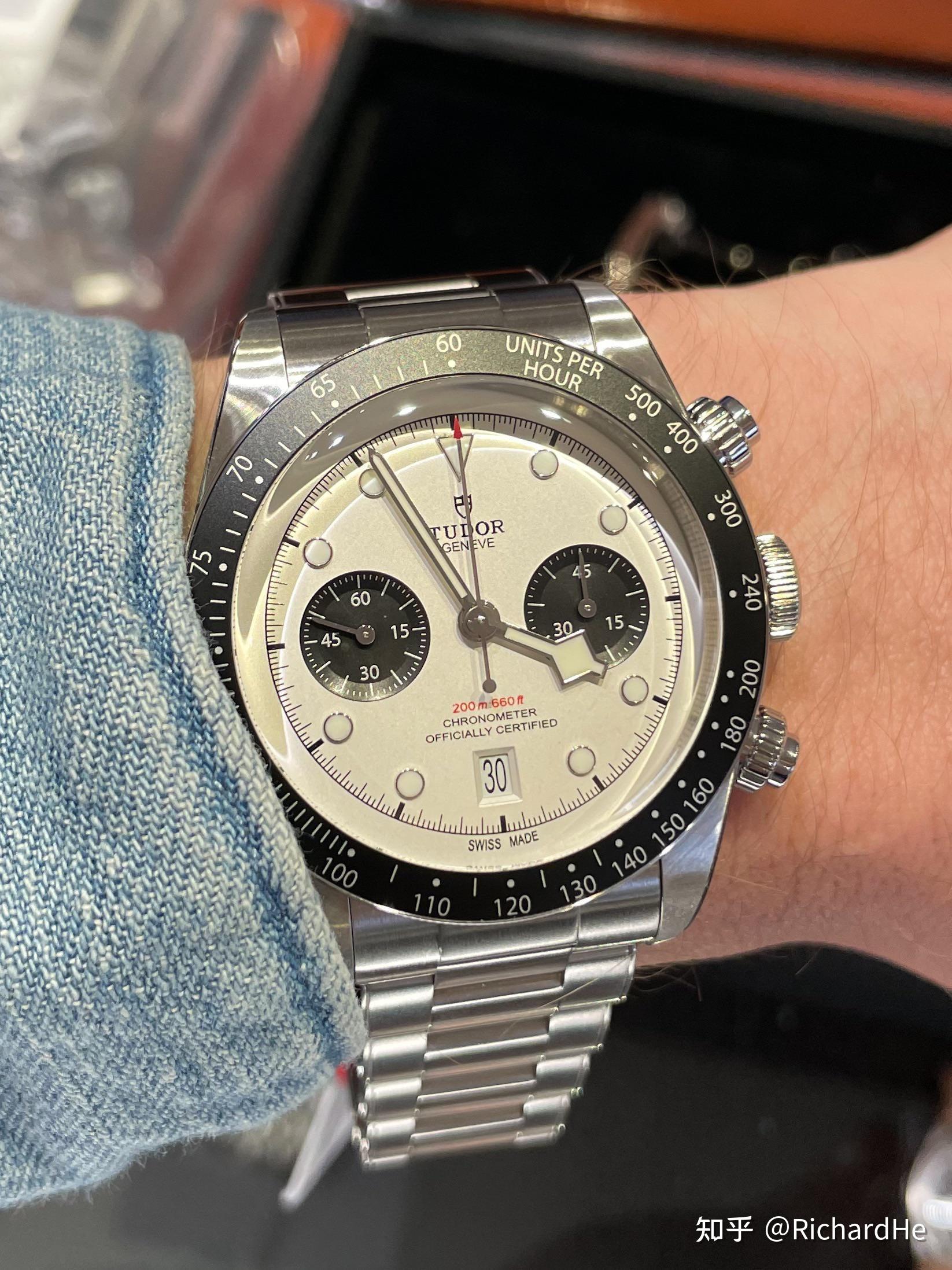 帝舵熊猫计时手表达到你的预期了吗? - 知乎