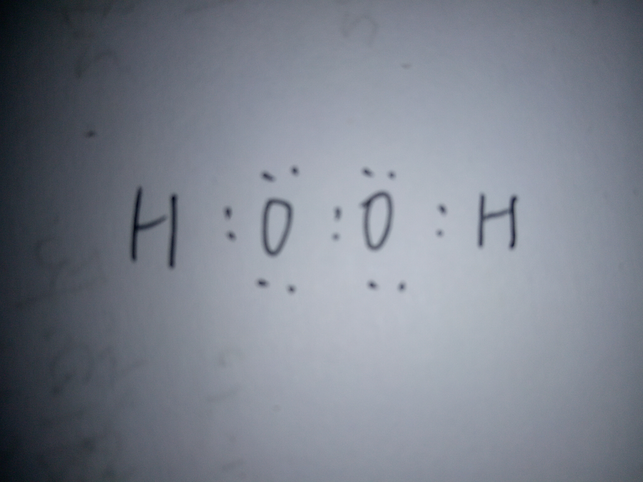 h2o2电子式的书写图片