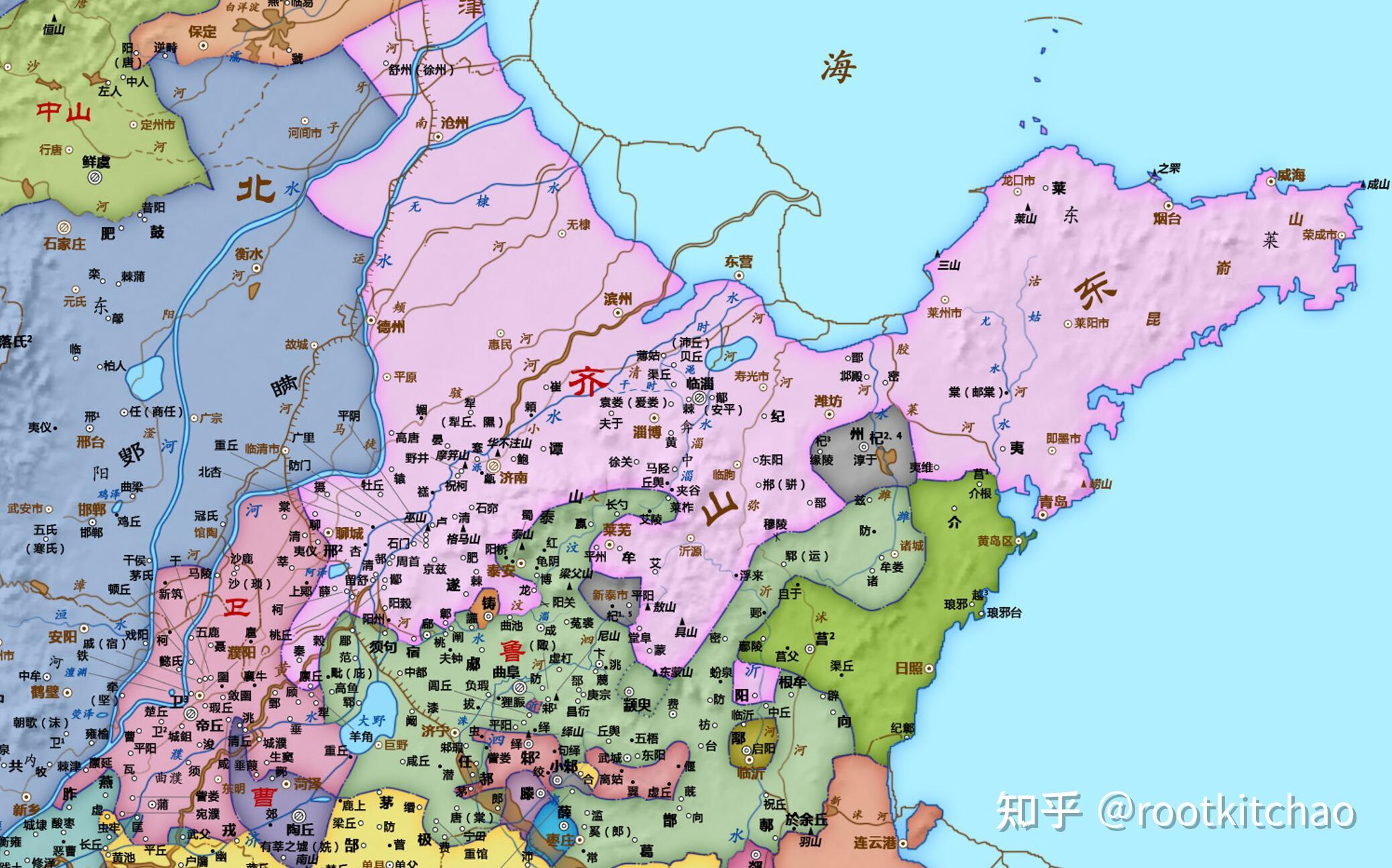 南朝齐地图图片