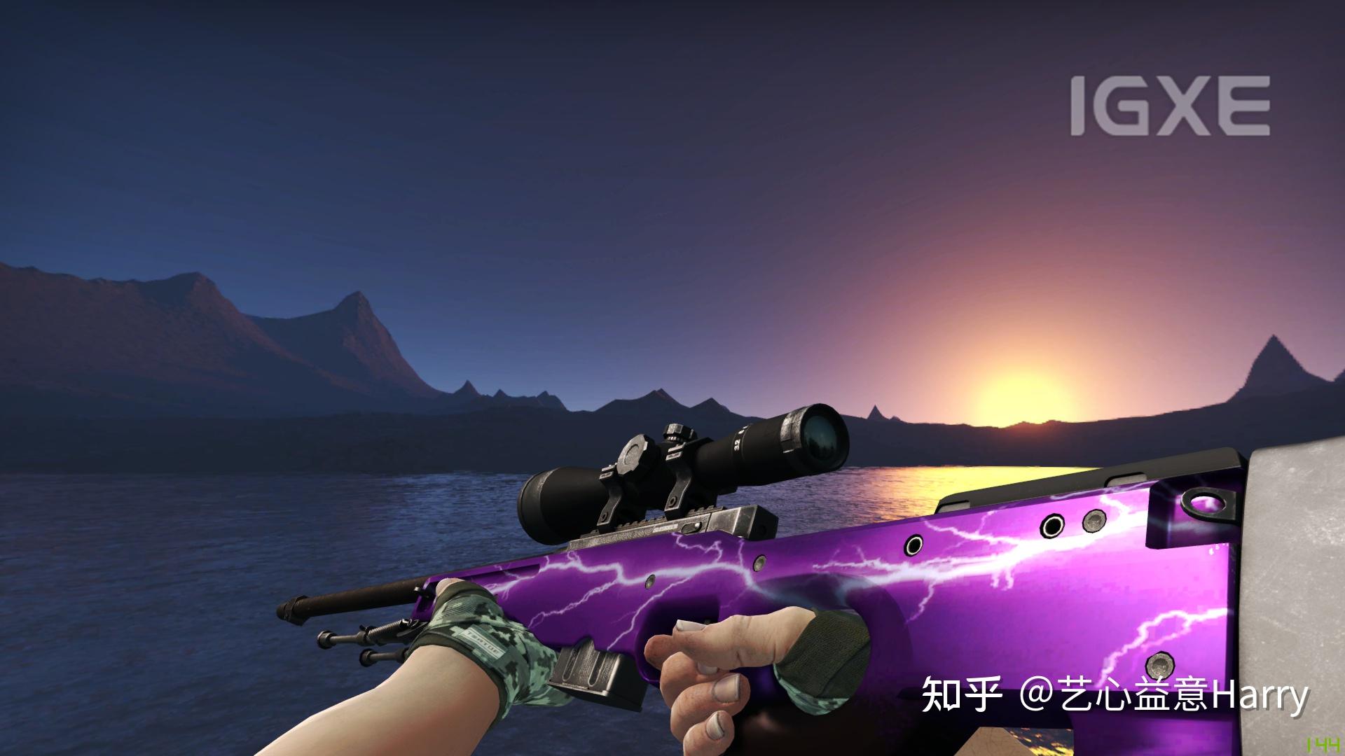 csgo狙击枪雷击和鬼退治哪个好看? - 知乎