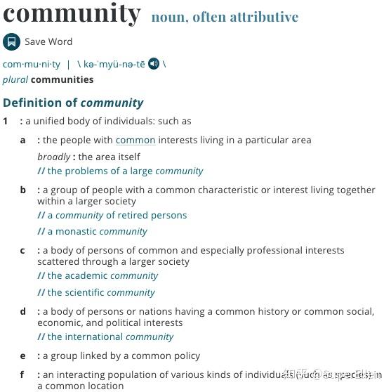 【词汇】“街道”可能不是street,“社区”也不一定是community - 知乎