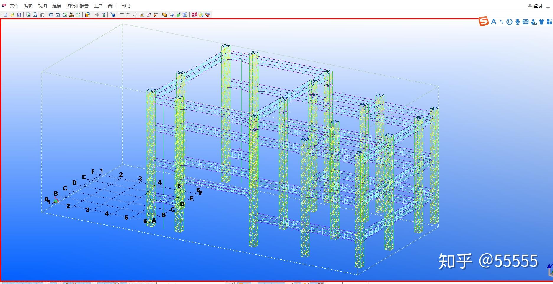 在3d3s已经建好的杆件信息(杆件大小,截面类型等)导入tekla后,杆件