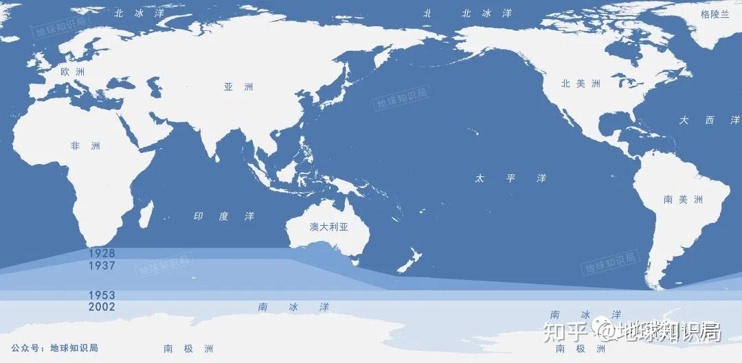 如何看待(美国)《国家地理》宣布正式承认南大洋为地球的第五大洋?