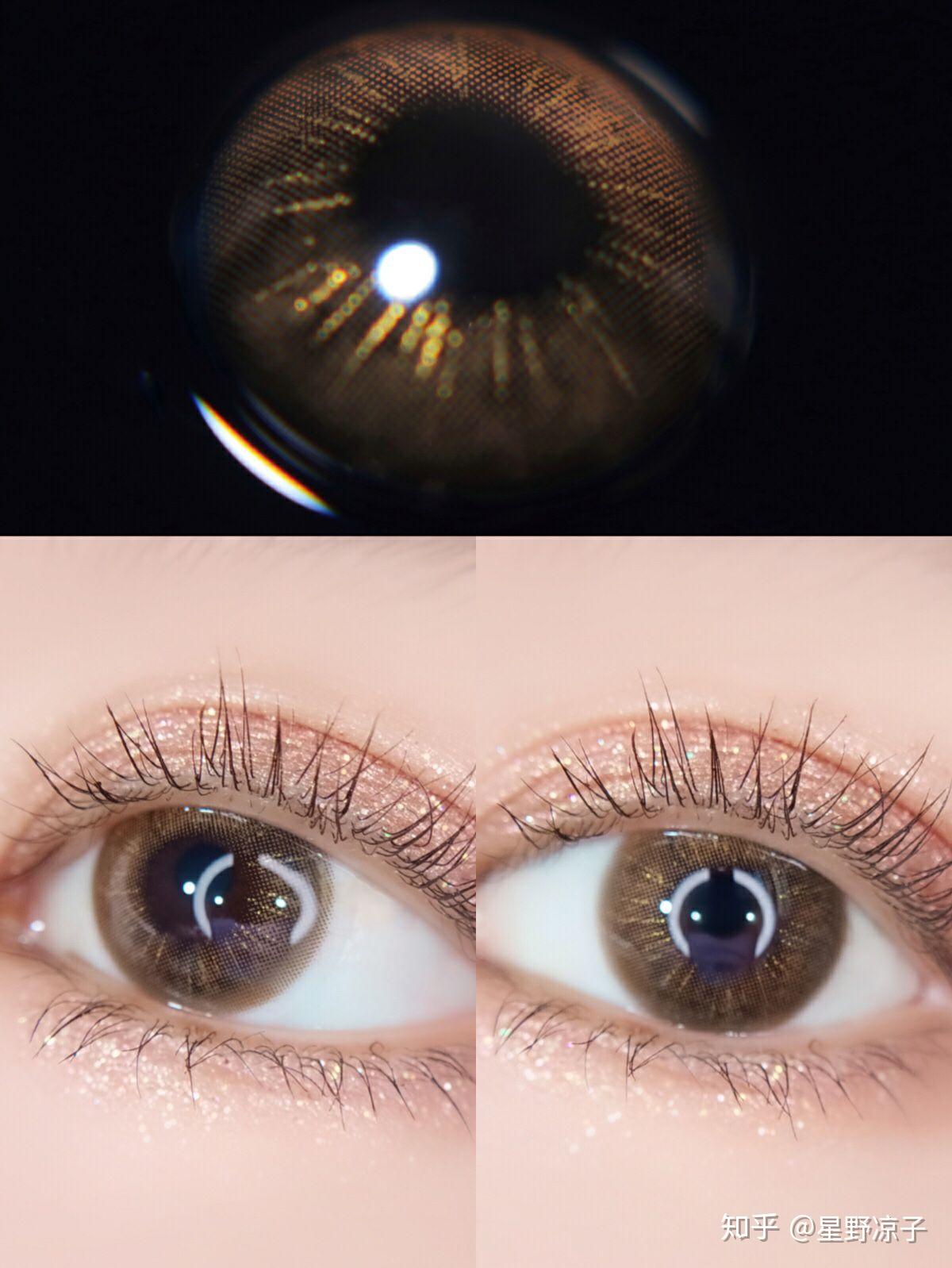 纯黑眼瞳适合戴什么美瞳,我比较喜欢金粉美瞳,但是不够显色? - 知乎