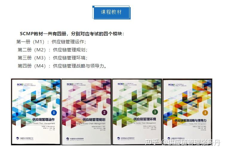 SCMP供应链管理专家怎么报考；报考官网；报考流程；何时考试 - 知乎