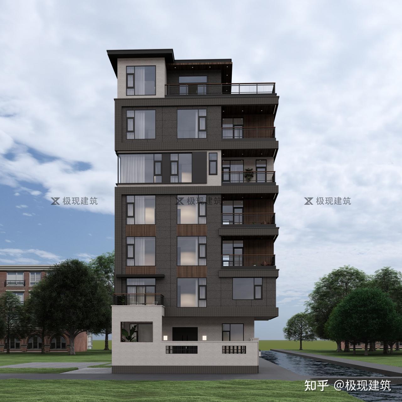 广东汕头丨六层半现代风格自建别墅 - 知乎