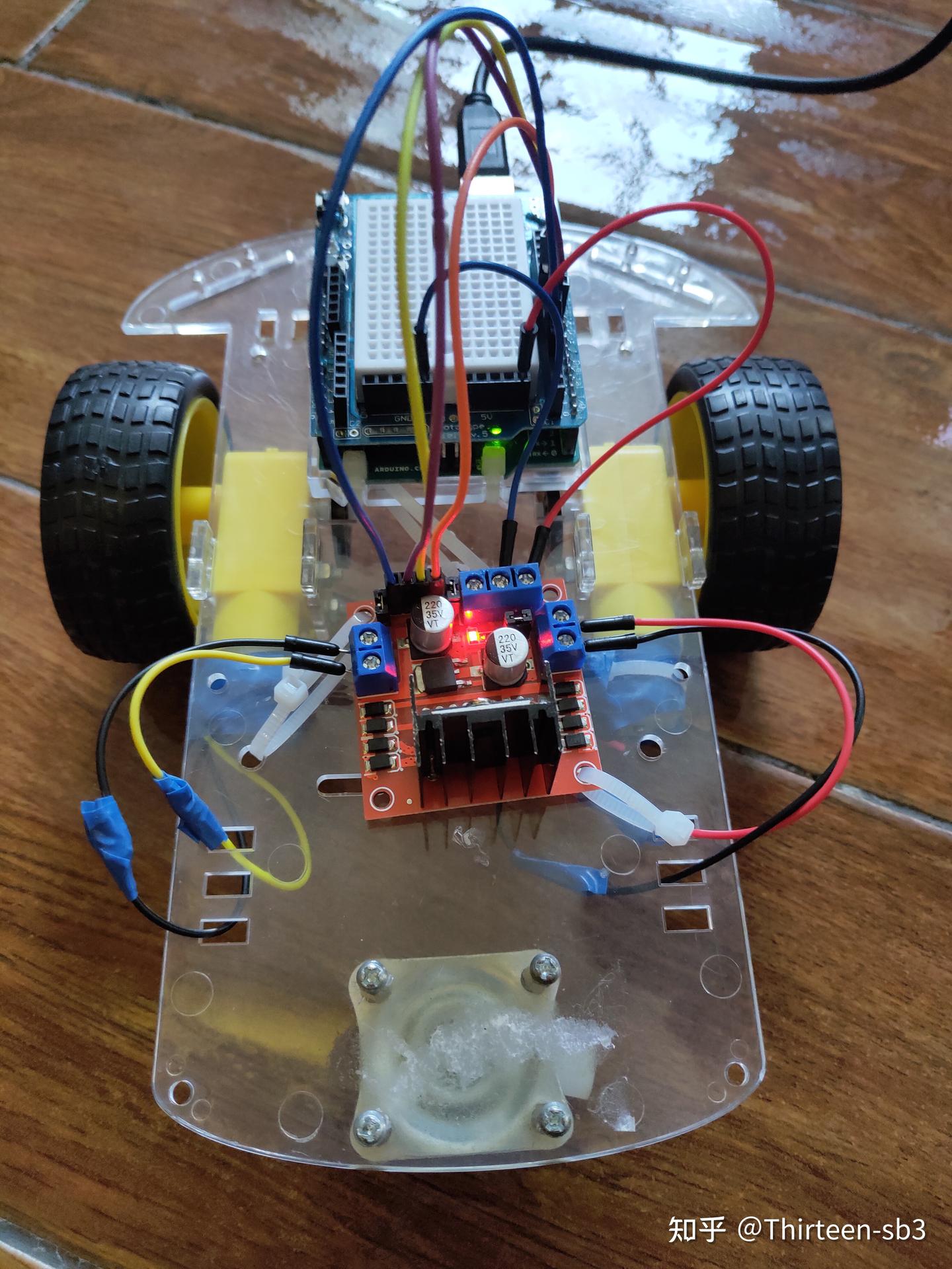 Mind+Arduino实验19 小车自由行 - 知乎
