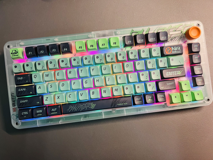 颜值超高的75%配列机械键盘——魅族和铝厂联名超旋音透明键盘ZX75 分享- 知乎