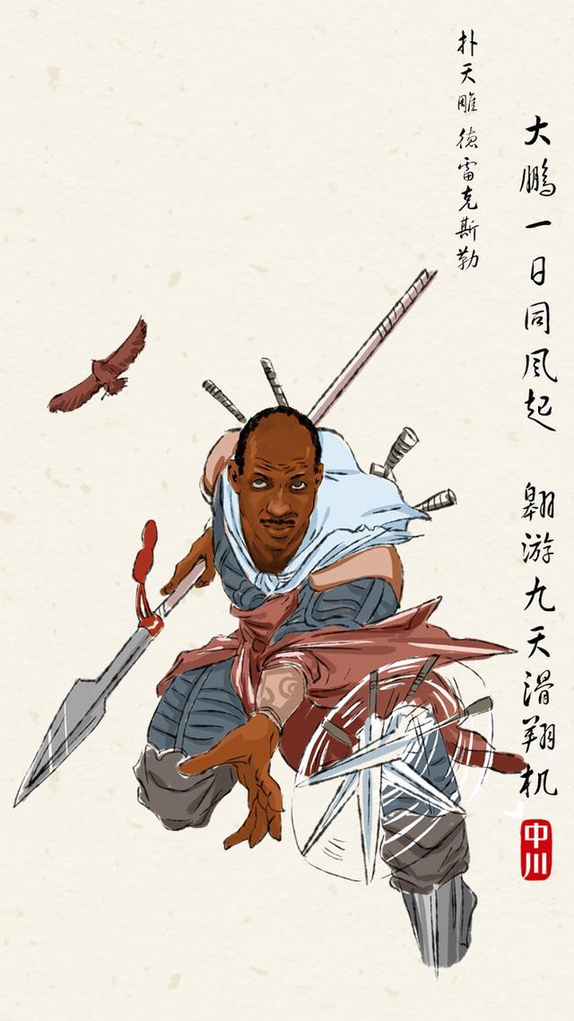 如何把nba众星与水浒传群英进行匹配