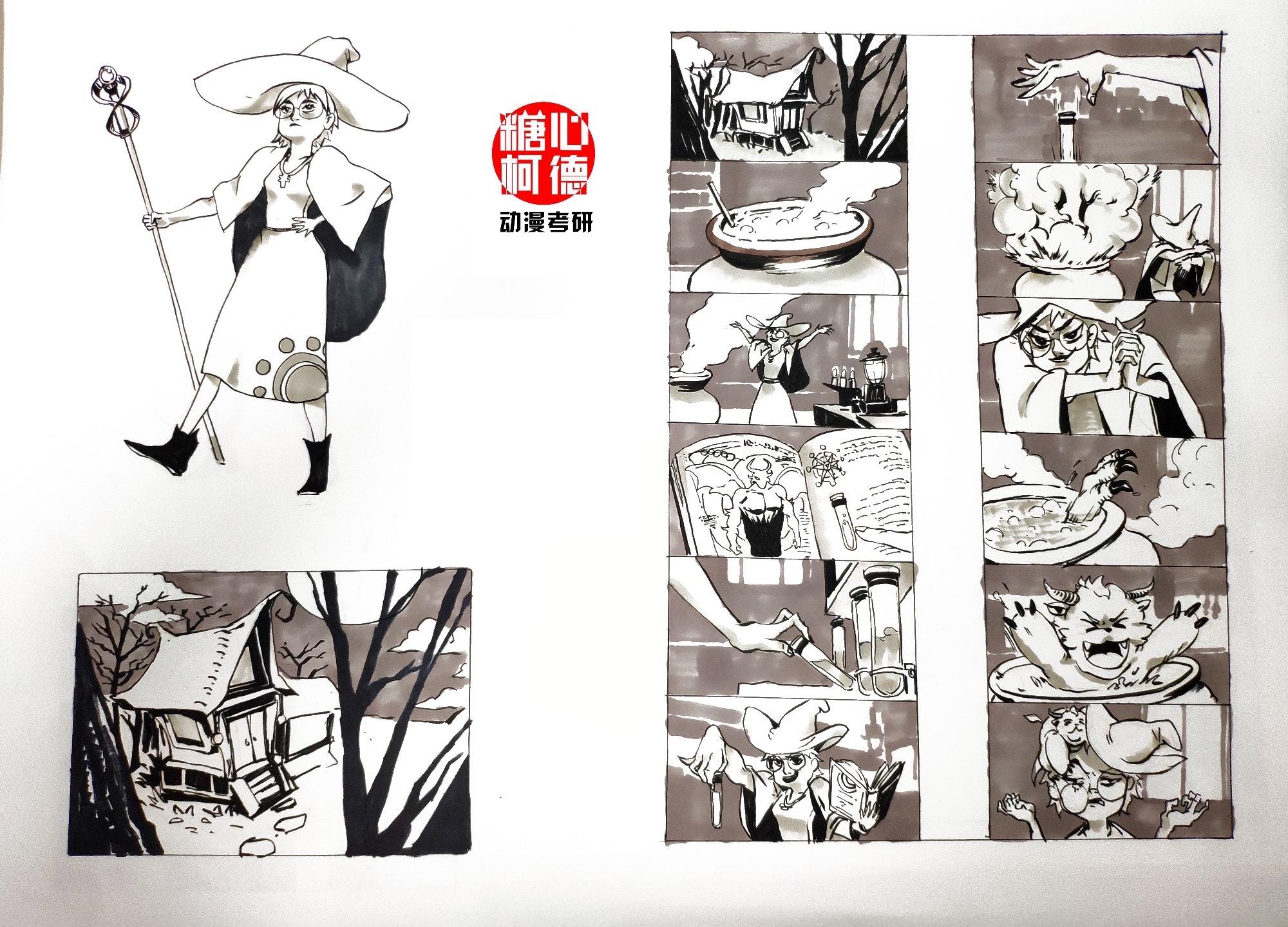 考中传动画系需要什么水平