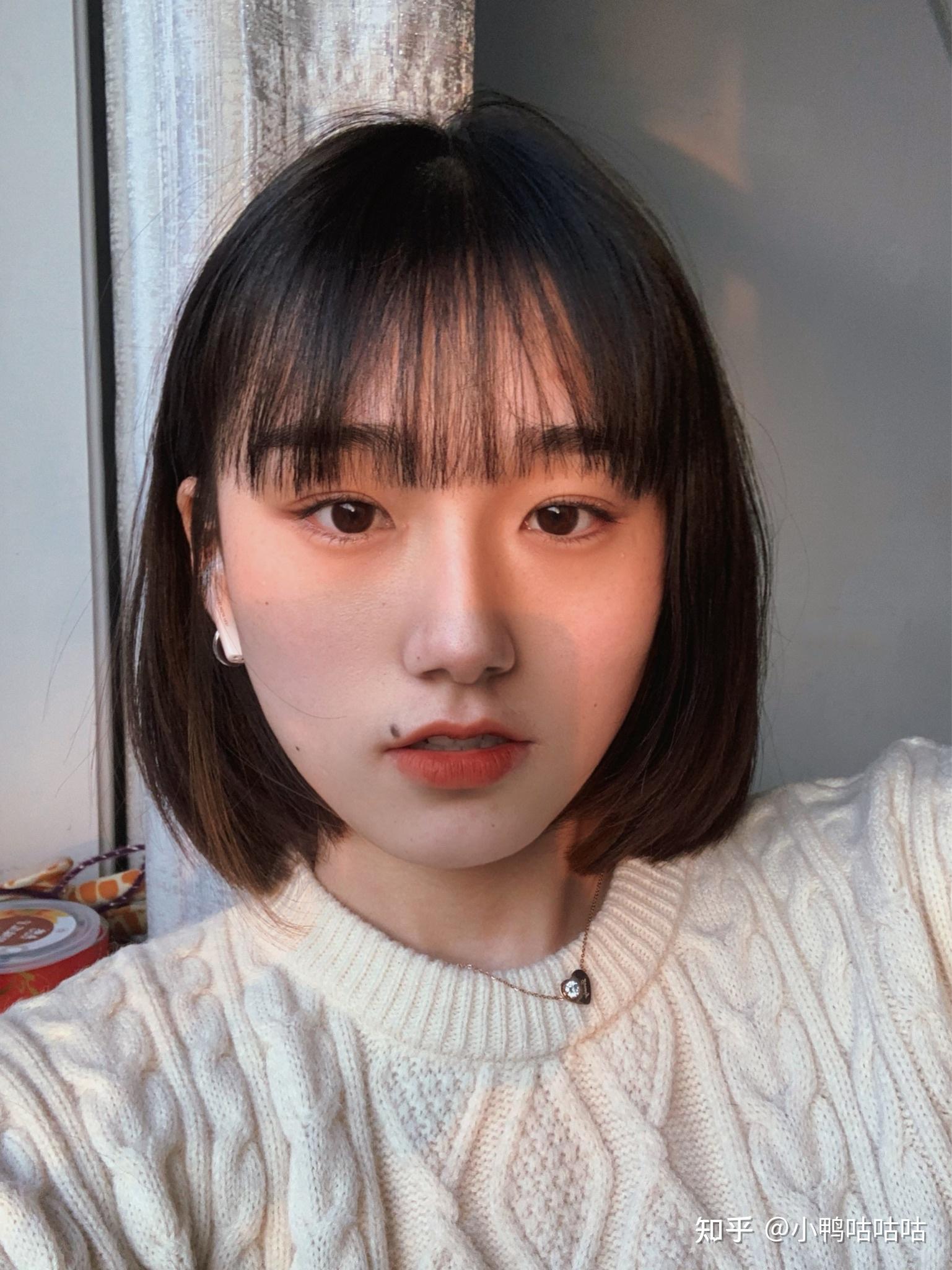 鹅蛋脸要剪短发会好看吗▽